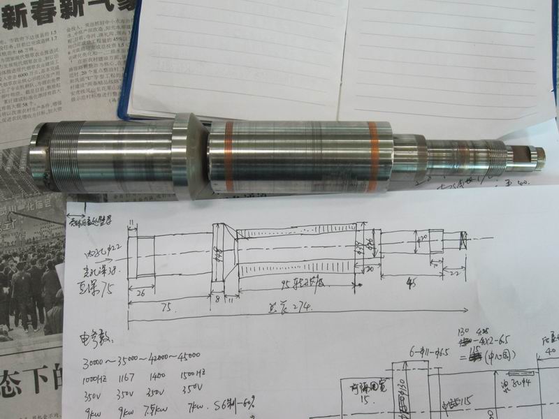 进口电机转子维修与测绘